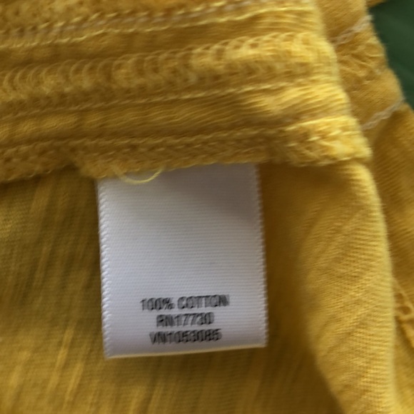 Merona Yellow Short Sleeve Scoop Neck Tee - Picture 6 of 7